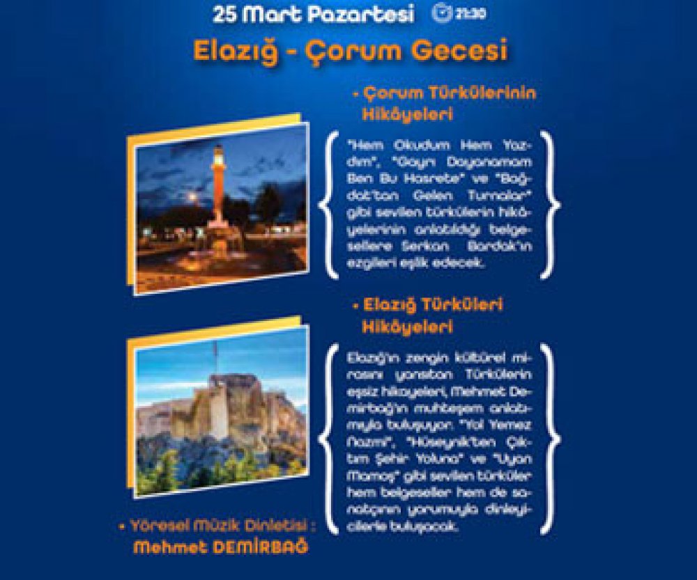 Elazığ - Çorum Gecesi
