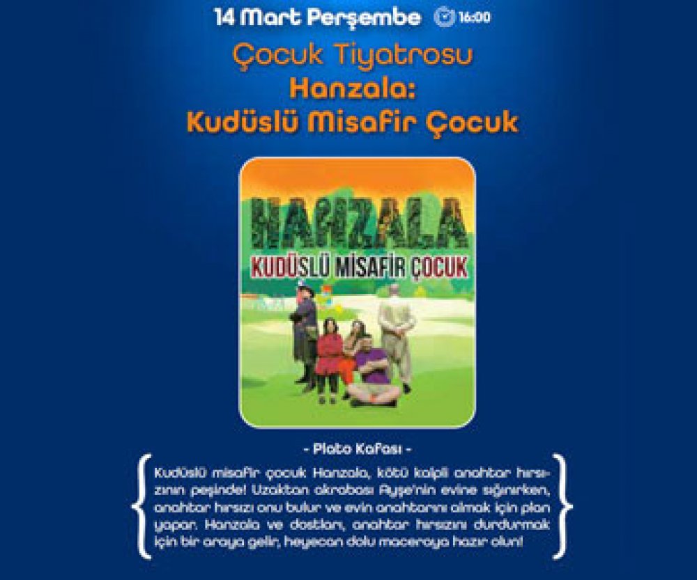 Hanzala: Kudüslü Misafir Çocuk
