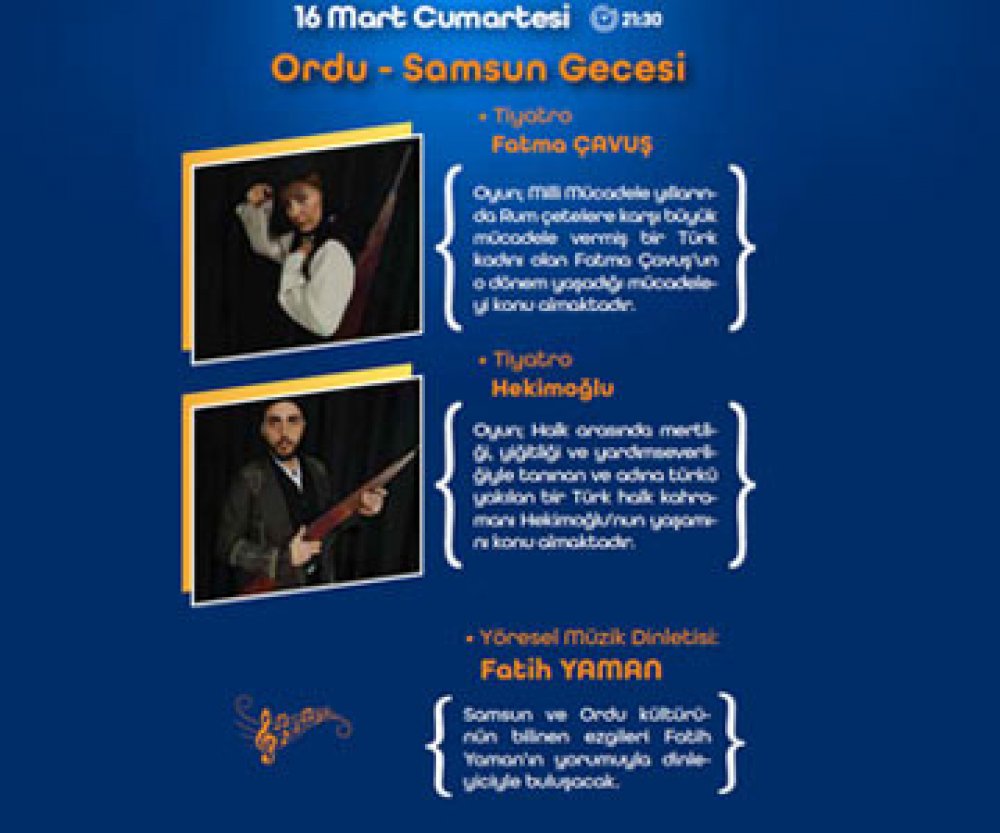 Ordu - Samsun Gecesi