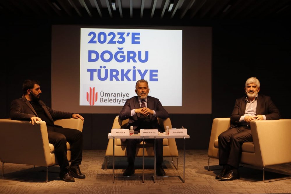 ÜMRANİYE’DE, TÜRKİYE’NİN 2023 VİZYONU VE 2023 SEÇİMLERİ ELE ALINDI